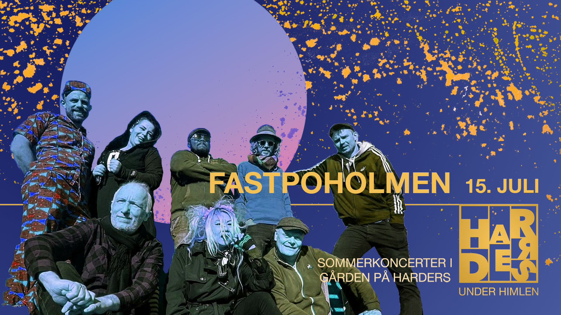 Fastpoholmen Under Himlen Live koncert svendborg