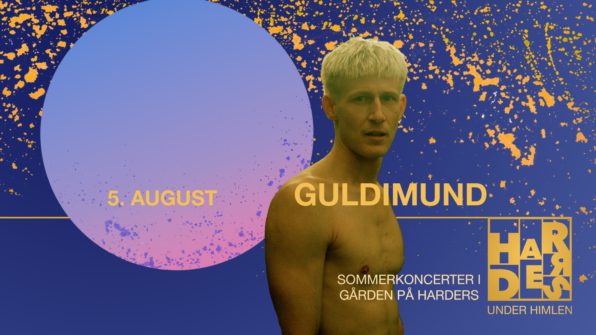 Guldimund sommer koncerter live svendborg harders under himlen