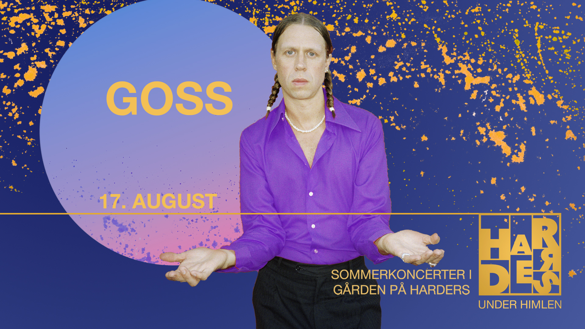 GOSS harders under himlen live koncert svendborg sommer 2024